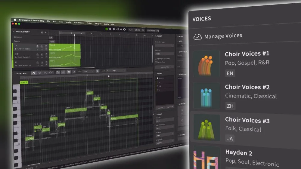 Explore the Stunning New Choir Features in Dreamtonics Synthesizer